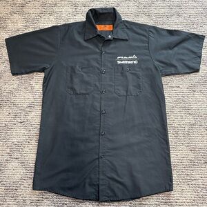 NOS Fuji 111th Anniversary (2011) Mechanic Shirt Red Kap Shimano Promo Jersey